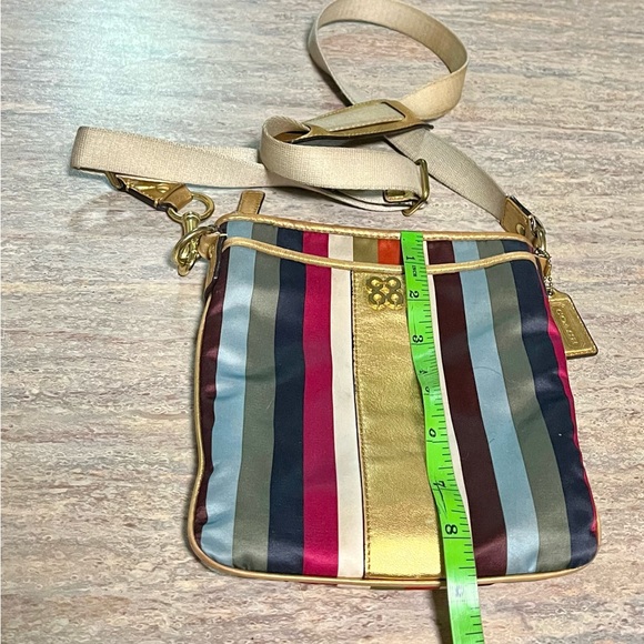 Coach multi-striped crossbody bag - Picture 14 of 16